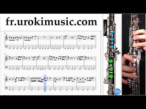 Comment Jouer du Hautbois Dua Lipa - New Rules Tab Tablature Partie#2 um-i829