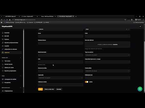 Como crear un vehiculo en la nueva plataforma de reportes preoperacionales y pesvial de wapsmart
