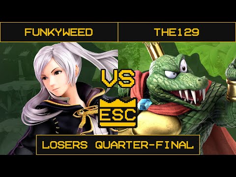 ESC 29 Smash Ultimate Losers Quarter-Final - Funkyweed (Robin) Vs. The129 (King K. Rool)
