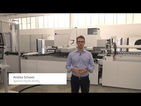 TRUMPF TruBend Center 7030: Automated sheet metal processing for maximum productivity