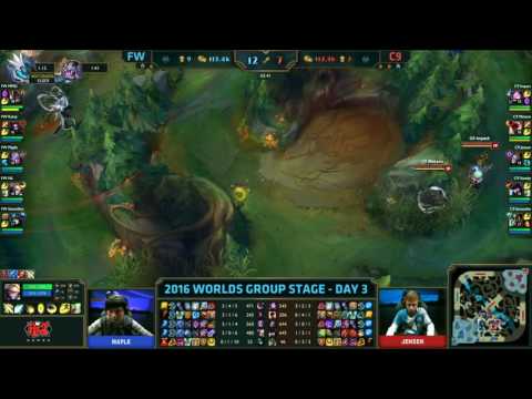 FW vs C9 - Quickshot's longest YEAAAAH BOI