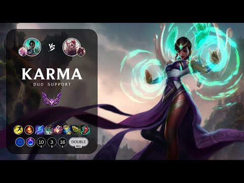 Karma Support vs Rakan - EUW Master Patch 13.7
