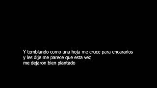 Letra La balada del diablo y la muerte Subtitulada - La Renga -   Despedazado por mil partes