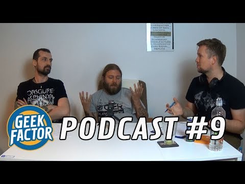 Geek Factor Podcast #9 - Jak to jest z rynkiem gier planszowych w PL feat. Szafa z Rebela