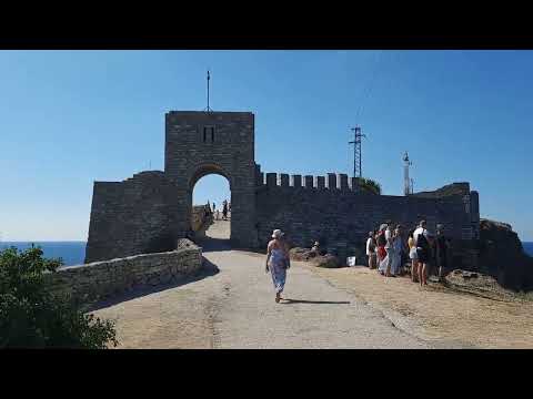 The fortress at cape Kaliakra, Bulgaria