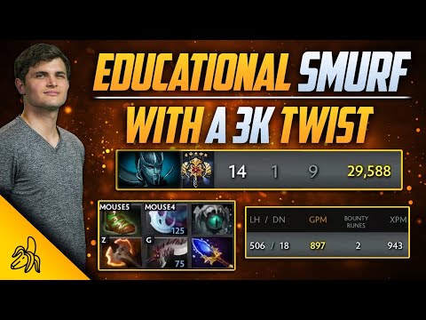 Picking the WORST CARRY MATCHUP POSSIBLE!! (3k Educational Smurf Ep.13)