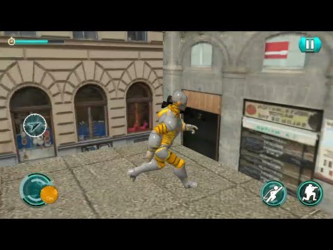Superhero Flying Robot Rescue - City Rescue Mission - Android Gameplay HD