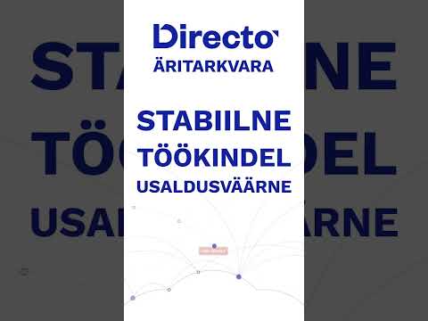 Directo äritarkvara ei jää kunagi Su äri jaoks liiga kitsaks