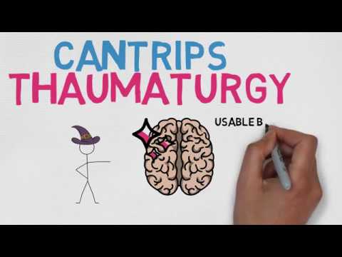 CANTRIP #38: Thaumaturgy (5E)