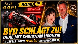 CHRISTIAN HORNER SCHOCKT DIE FORMEL 1! MERCEDES CHAOS EXPLODIERT INTERN! l FORMEL 1