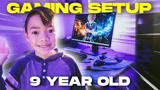 Building My 9 Year Old Brother’s First Gaming Setup..