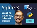 Sqlite 3 Python Tutorial In 5 Minutes Creating Database Tables And Querying 2020