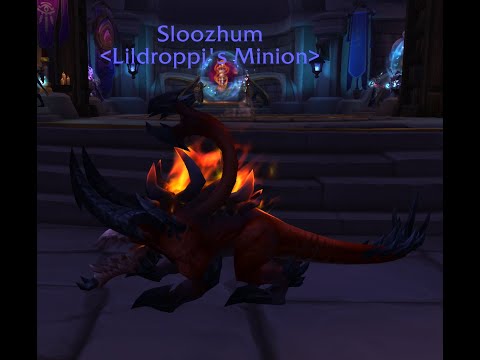 How to get the Red Dreadhound warlock pet customization, end of Black Temple + Antorus