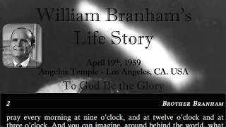 William Branham's Life Story