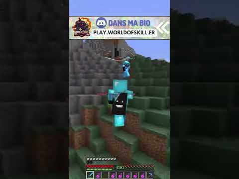 Try_ Serveurs -  FAIL MY TRAP ON MY MINECRAFT SERVER PVP FACTION CHEAT!  #shorts