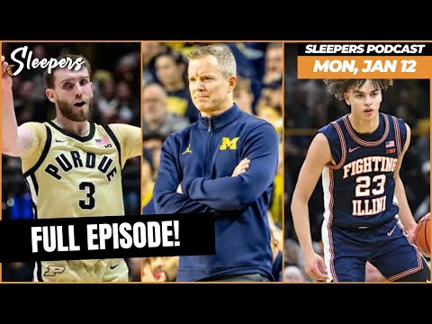 The weekly winners, losers, and top 10 update with Greg and Carter | Sleepers Pod 1-12-25