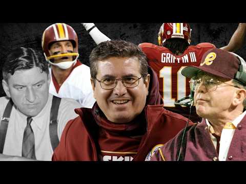 The Untold Story of the Washington Commanders (Redskins) - NFL Team History