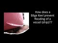 How Does Bilge Keel Prevent Ships From Sinking