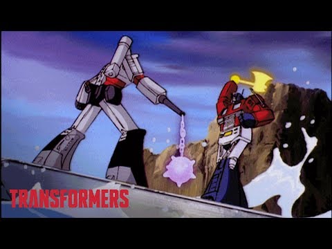 Optimus Prime vs. Megatron Top 5 Fights | Series Mashup | Generation 1 | Transformers Official