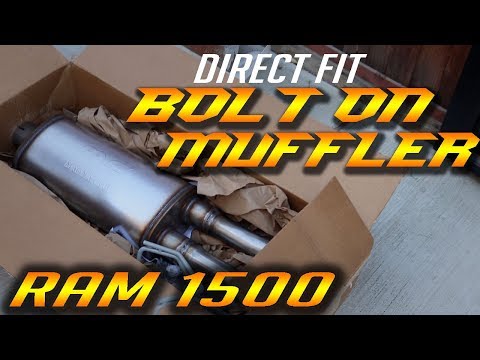 RAM 1500 Muffler for Factory Dual Exhaust - INSTALLATION - B2 Fabrications