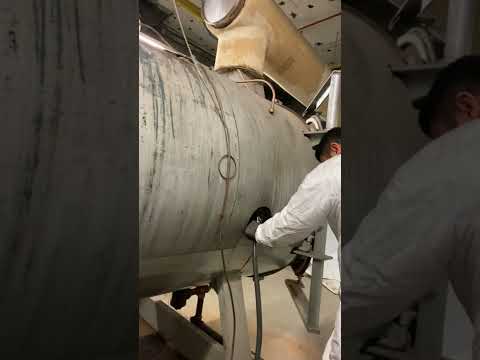 Steam boiler cleaning