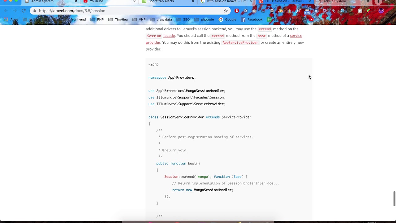Bài 43 Tạo thông báo - Xây dựng website bán hàng laravel