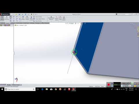swept flange in solidworks sheetmetals