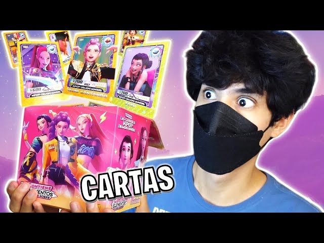 Vídeo relacionado con Axingqiwu 132 Piezas Kpop Hunters Cartas Guerreras K-Pop Juguetes Fotokartenset Huntrix K pop Merch (Azul)