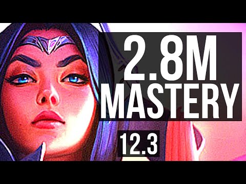 IRELIA vs AHRI (MID) | 2.8M mastery, 7 solo kills, 600+ games, 9/2/4 | NA Diamond | 12.3
