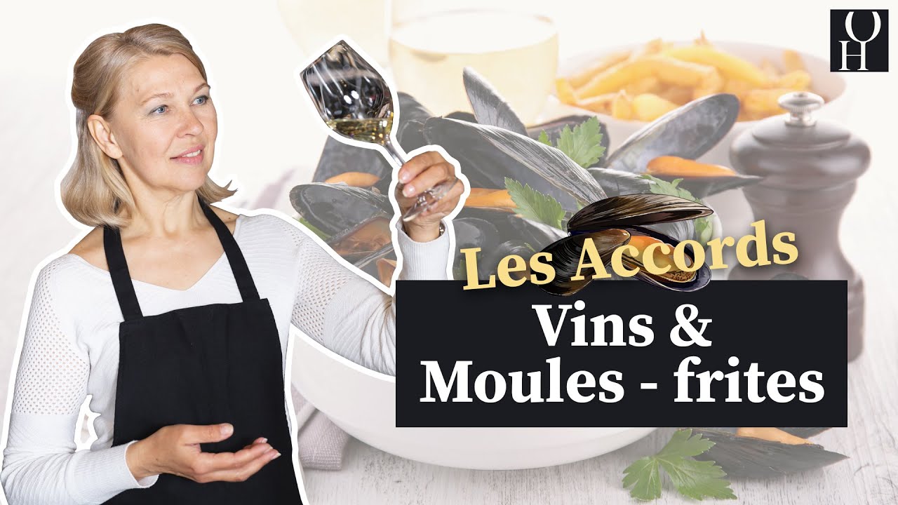 Miniature vidéo YouTube : accords vins et moules-frites