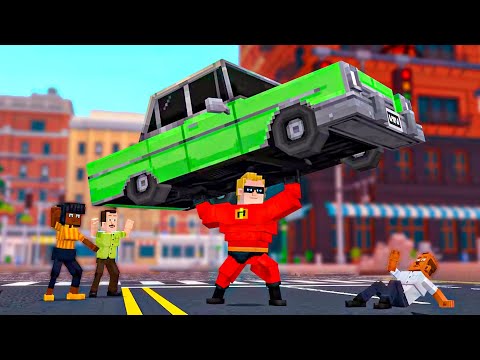 Minecraft: THE INCREDIBLES (Bedrock DLC Mashup Pack!) Playthrough