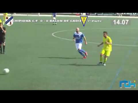 Chipiona C.F 2 Balón de Cádiz 3.  13 de octubre de 2019.