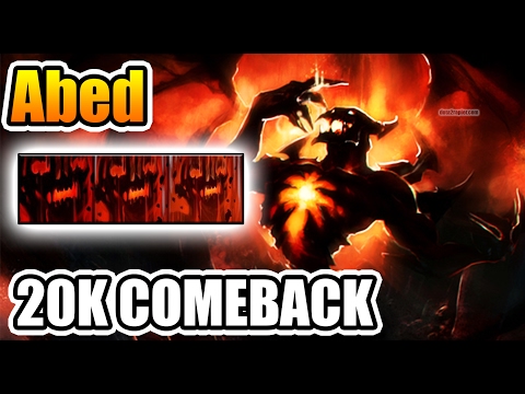 20K COMEBACK - Abed Almost THREW - 7.02 Shadow Fiend