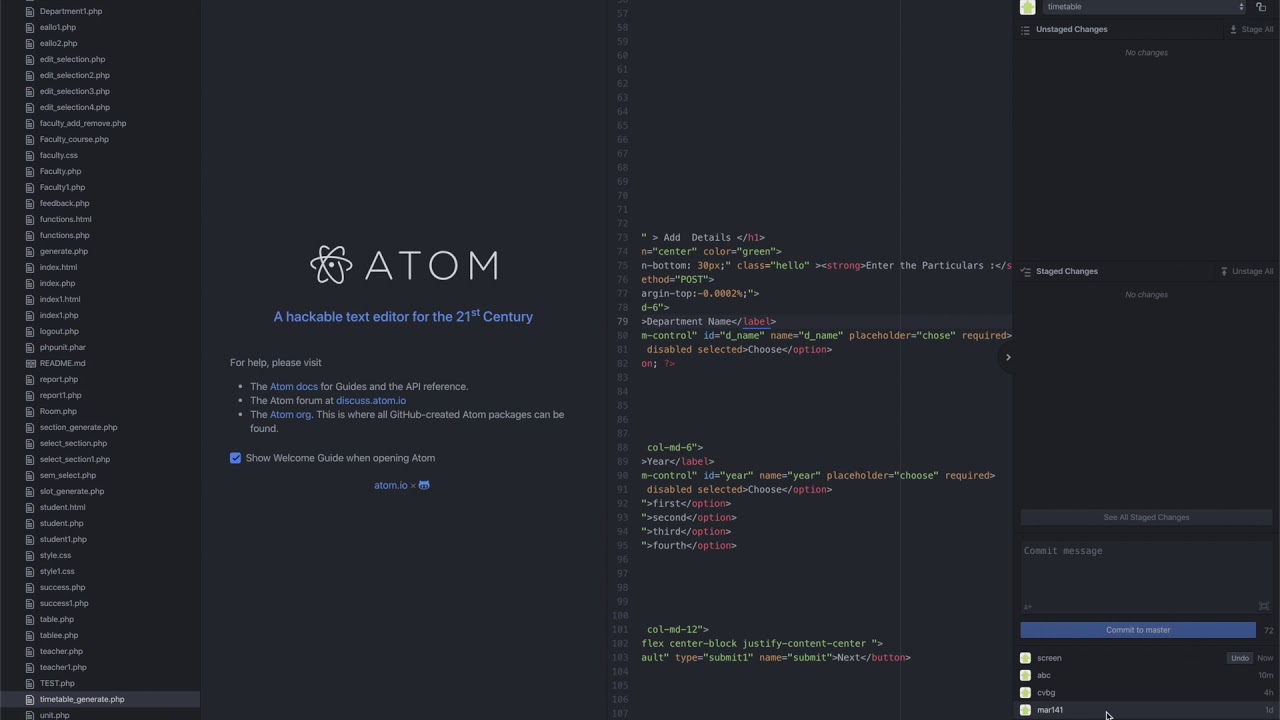 Timetable Management System CI using Jenkins and Github