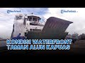 ️ Kondisi Waterfront Di Taman Alun Kapuas Pontianak Pasca Tertabrak Kapal Feri