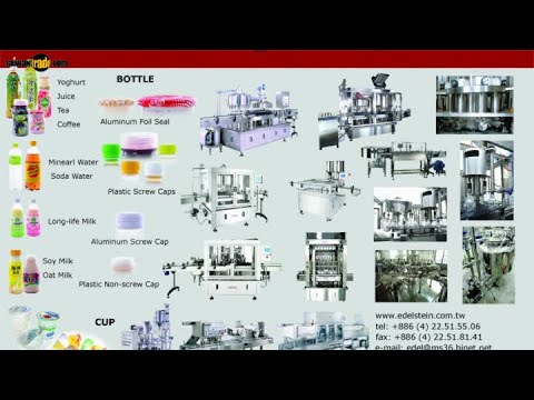 Multi-Lane Cup Filling & Sealing Machine  | EDELSTEIN INTERNATIONAL CO., LTD. | Taiwantrade