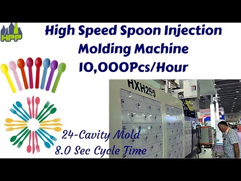 High Speed Injection Molding Machine for Disposable Spoons