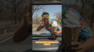AI Reimagined MP summer Highway Ride on Mahindra Thar #askdushyant