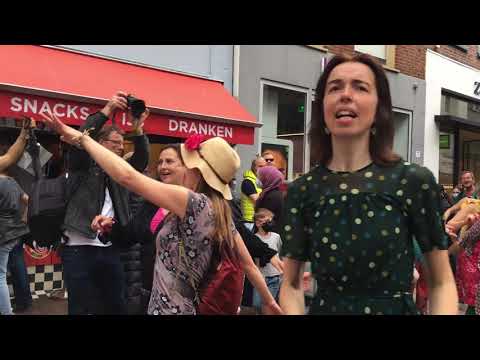 Flashmob ‘Danser Encore’ Arnhem ~ The Netherlands 9 May 2021