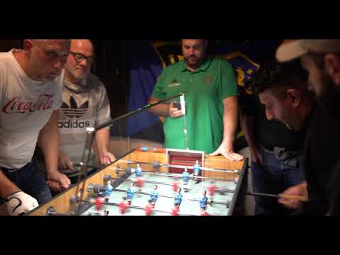 David Saar-Patrick Glocker--VS--Fabrizio Alaimo-Bruno Costa TISCHFUSSBALL TURNIER FILI´S TREFFPUNKT