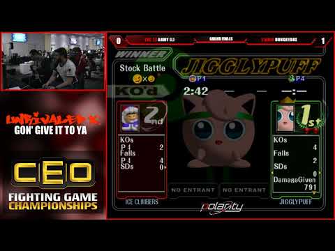 Unrivaled X Melee - Hungrybox (Puff) vs Army (ICs) - Grand Finals