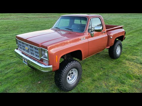 1977 Chevrolet K10 Custom Deluxe 4×4 Stepside
