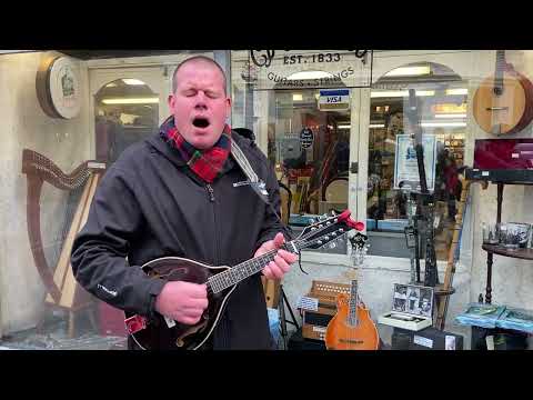 Robin Hey Busking in Galway Ireland - Weep Ye Weel By Atholl