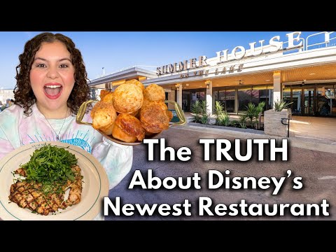 Disney World's Newest Restaurant Summer House on the Lake in Disney Springs (HONEST Dinner Review)