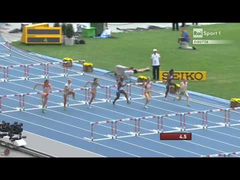 100 Metres Hurdles women heats heat 2 IAAF World Championships Daegu 2011