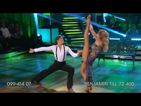 Benjamin Wahlgren och Sigrid Bernson - rumba - Let's Dance (TV4)