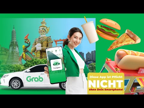 Grab App - Mehr als nur ein Taxi und Food Lieferdienst in Südostasien #grab