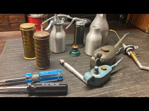 REILANG: Best engineered oil can in the world? Also Wilde & Channellock screwdrivers.
