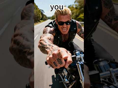 Bikers good deedso satisfying Gratitude kindness