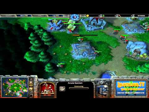 Yumiko (HU) VS FoCuS (OK) - WC3 G2 - AWC King of Kings Group A